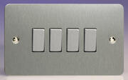 Varilight - Ultraflat Brushed Steel - Light Switches product image 5