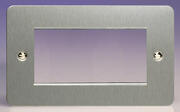 Varilight - Ultraflat Brushed Steel - Module DataGrid Plates product image 3