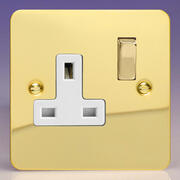 Varilight - Ultraflat Brass - White - Sockets product image 2