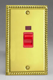 Georgian Brass - Cooker Sockets with Black Inserts product image 2
