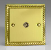 Georgian Brass - Coaxial Sockets product image