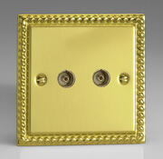 Georgian Brass - Coaxial Sockets product image 2