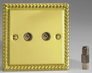 Georgian Brass - Coaxial Sockets product image 4