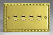 Georgian Brass - Impulse Push On/Off Light Switches product image 4