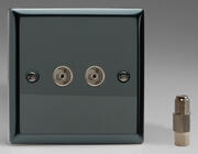 TV / FM Sockets - Iridium product image 3