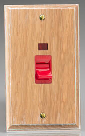 Kilnwood - Cooker Sockets - Limed Oak Finish product image 3