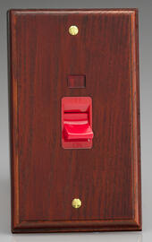 Kilnwood - Cooker Sockets - Mahogany Finish product image 3