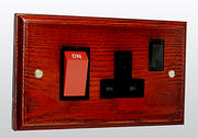 Kilnwood - Cooker Sockets - Mahogany Finish product image