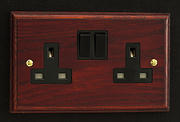 Kilnwood - Sockets - Mahogany Finish product image