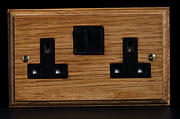 Kilnwood - Sockets - Medium Oak Finish product image