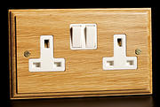 Kilnwood - Sockets - Oak Finish product image