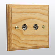 Kilnwood - Ash Tv Coaxial Sockets product image