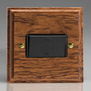 Kilnwood - 3 Pole Fan Isolator Switch - Medium Oak product image