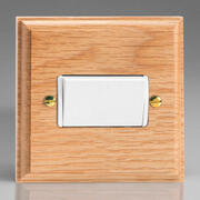 Kilnwood - 3 Pole Fan Isolator Switch - Oak product image