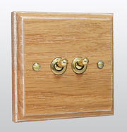 Kilnwood - Toggle Switches - Limed Oak Finish product image