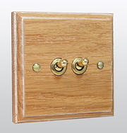 Kilnwood - Toggle Switches - Limed Oak Finish product image 2