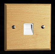 Kilnwood - Beech Telephone Sockets product image