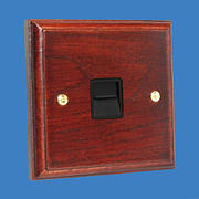 Kilnwood - Telephone Sockets - Mahogany Finish product image