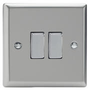 Varilight - Satin - Chrome - Light Switches product image 2