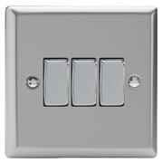 Varilight - Satin - Chrome - Light Switches product image 3