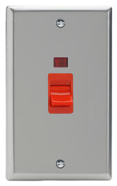 Varilight - Satin - White - Cooker Switches / Panels product image 3