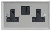 Varilight - Satin - Black - Sockets product image