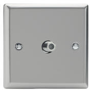 Varilight - Satin - White - TV & Satellite Sockets product image 4
