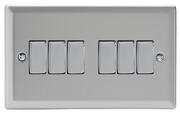 Varilight - Satin - Chrome - Light Switches product image 6