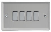 Varilight - Satin - Chrome - Light Switches product image 5