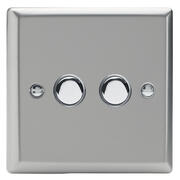 Varilight - Satin - 6A 1 Way Push to Make Momentary Switches product image 2