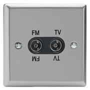 Varilight - Satin - Black - TV & Satellite Sockets product image 6