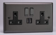 Graphite/Iridium - USB Sockets product image