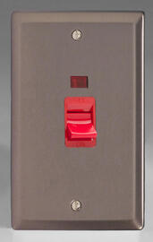 Varilight - Pewter/Black - Cooker Switches product image 2