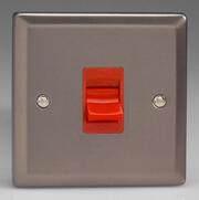 Varilight - Pewter/Black - Cooker Switches product image 3