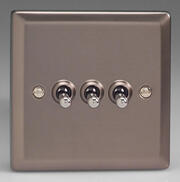 Varilight - Pewter - Toggle Switches product image 3