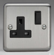 Matt Chrome - 13 Amp DP Switched Sockets product image 2