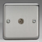 Matt Chrome - TV Sockets product image