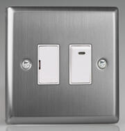 Varilight - Ultraflat Brushed Stainless Steel - White - Spurs / Connection Units product image 3