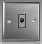 Varilight - Brushed Stainless Steel - White - 16A Flex Outlets product image 2