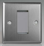 Varilight - Brushed Stainless Steel - Module DataGrid Plates product image