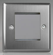 Varilight - Brushed Stainless Steel - Module DataGrid Plates product image 2