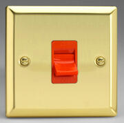 Victorian Brass - 45 Amp & Cooker Units with White Inserts product image 2