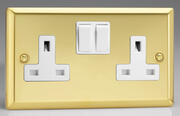 Victorian Brass - Sockets with White Inserts product image