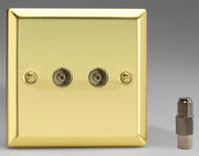 Victorian Brass - Coaxial Sockets product image 3