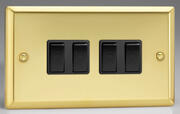 Victorian Brass - Switches with Black Inserts product image 5