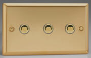 Victorian Brass - Impulse Push On/Off Light Switches product image 3