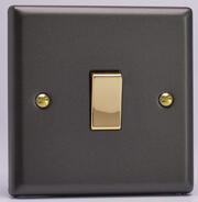 Varilight - Vogue Slate Grey - Light Switches product image