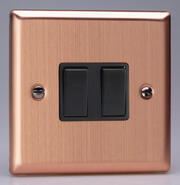 Varilight Brushed Copper - Light Switches product image 2