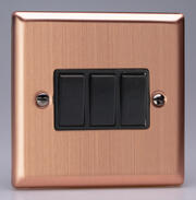Varilight Brushed Copper - Light Switches product image 3