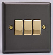 Varilight - Vogue Slate Grey - Light Switches product image 3